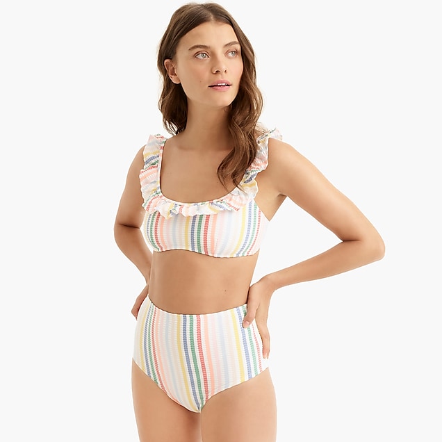 JCrew Rainbow swimsuit